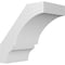 Ekena Millwork 3 1/2-in. W x 6-in. D x 6-in. H Balboa Architectural Grade PVC Knee Brace BRCP035X06X06BOA - alternate 1